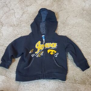 Iowa Hawkeyes Kids Black Hoodie